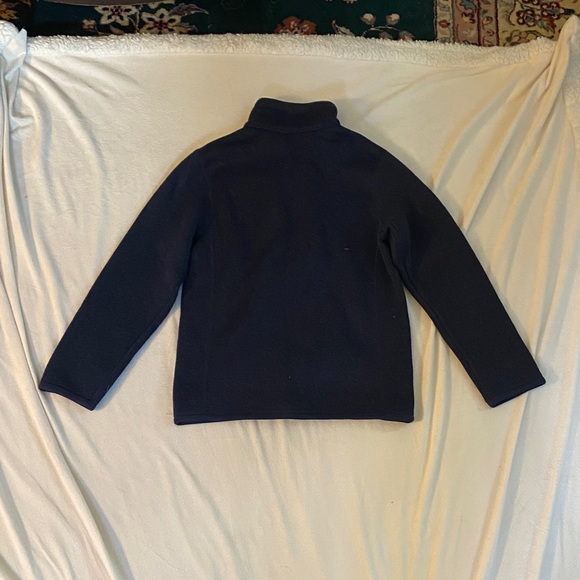 Patagonia Men's Dark Blue Zip-Up Sweater - Picture 4 of 4